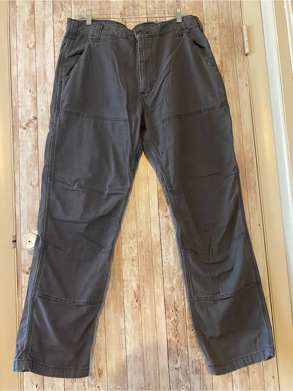 Carhartt Men's Utility Work Pants - Dark Gray Size 36 x 32 workwear carpenter